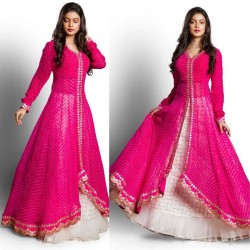 Leheriya top skirt set